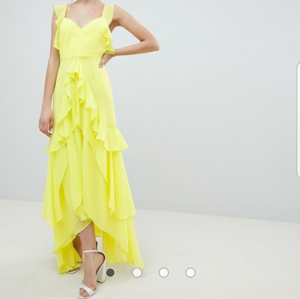 ASOS Maxi Raffle Dress